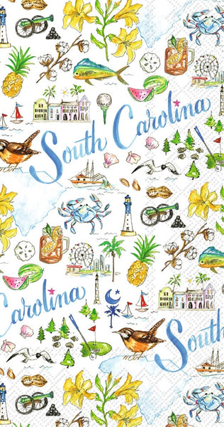 South Carolina Paper Guest Towels