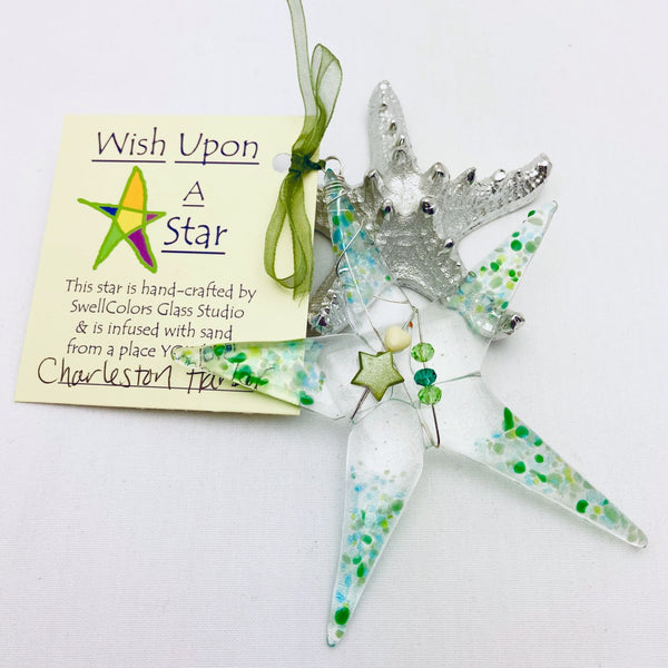 Wishing Upon A Star Sand Ornament