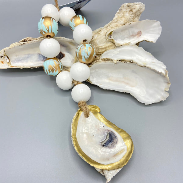 Welcome Beads with Oyster Shell