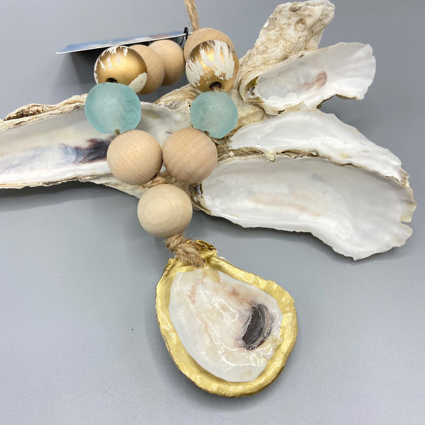 Welcome Beads with Oyster Shell