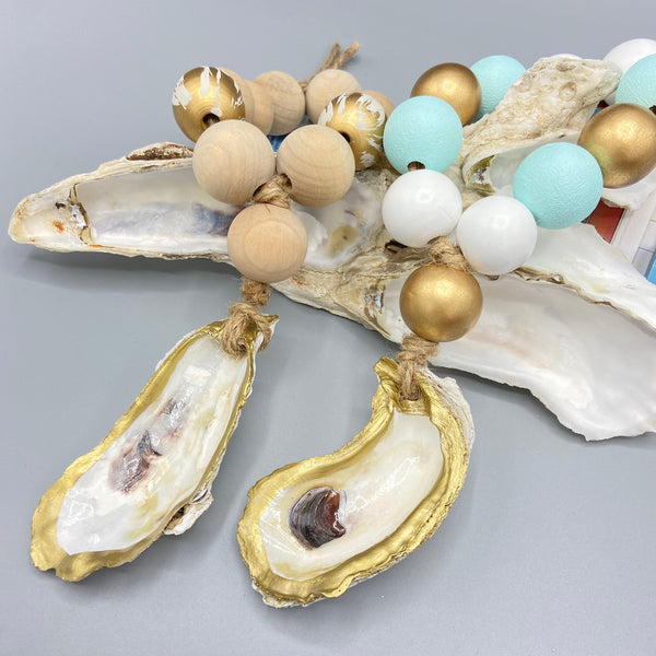 Welcome Beads with Oyster Shell