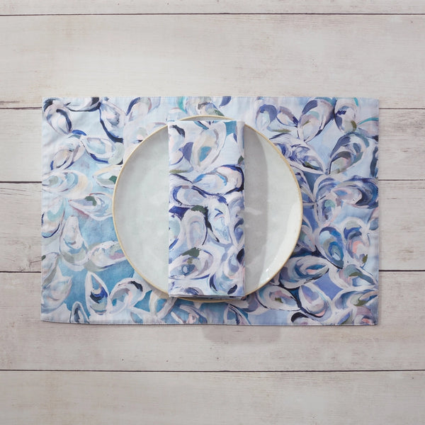 Reversible Oyster Placemats (Set of 2)