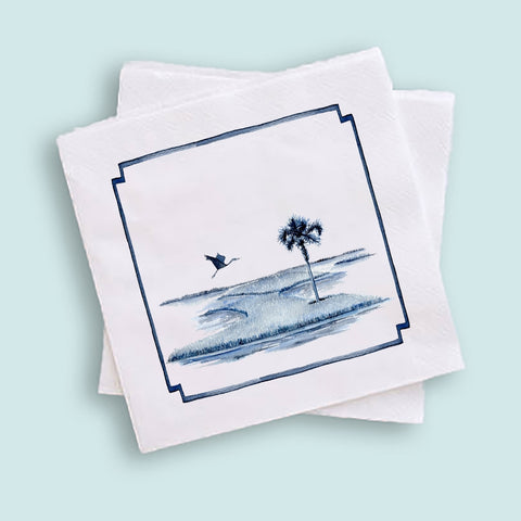 Southern Marsh Lowcountry Cocktail Napkins