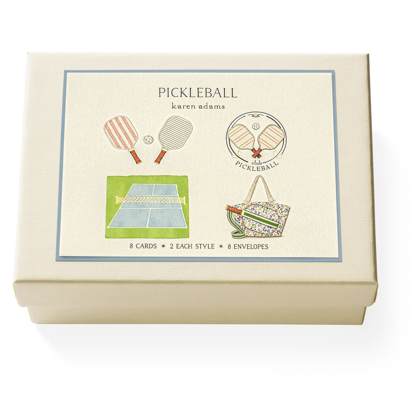 Pickleball Notecard Box