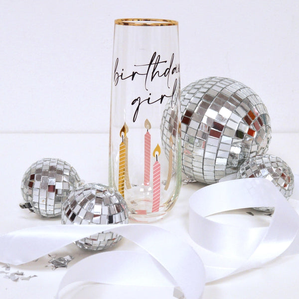 Birthday Girl Stemless Flute
