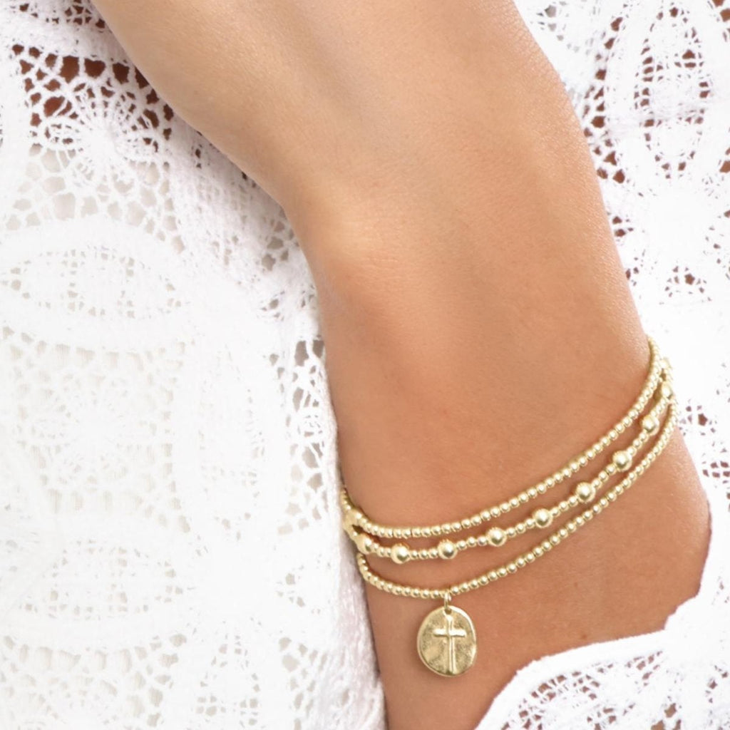 enewton Inspire Small Charm Gold Bracelet - Main Image