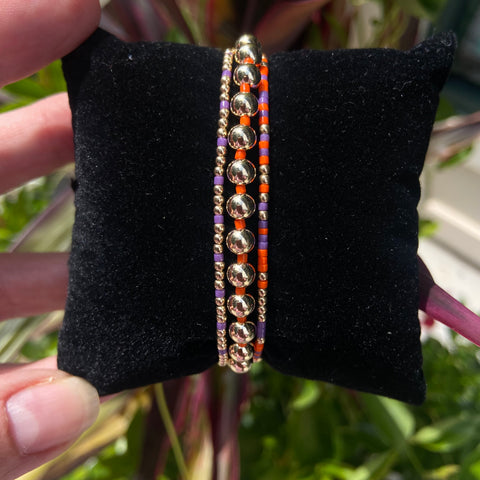 enewton Clemson Luxe Bracelet Stack