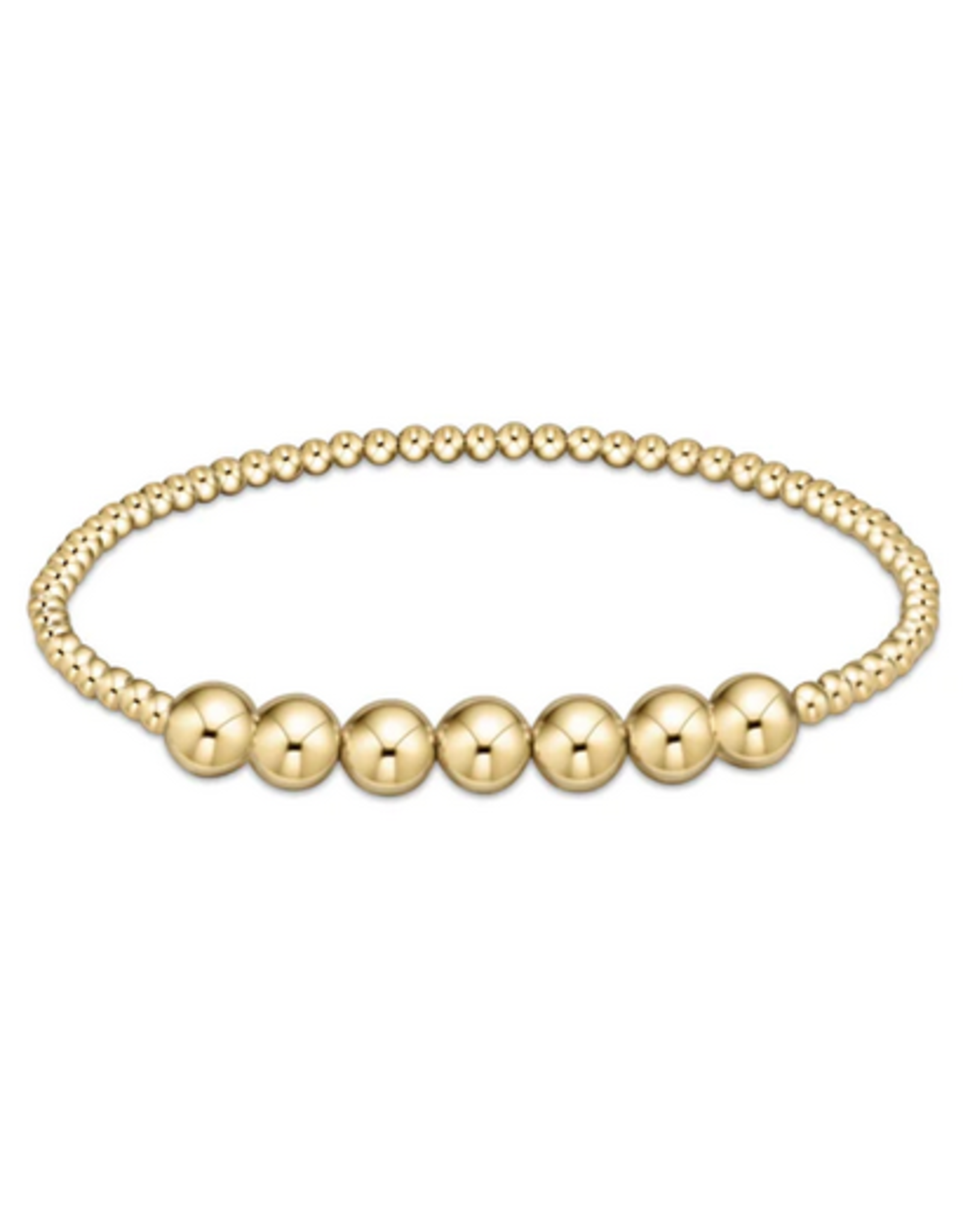 enewton 6mm Gold Beaded Bliss Bracelet