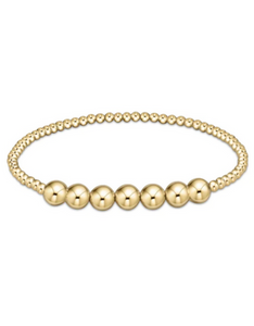 enewton 6mm Gold Beaded Bliss Bracelet