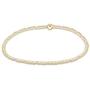 enewton Hope Sincerity 2mm Bracelet - White