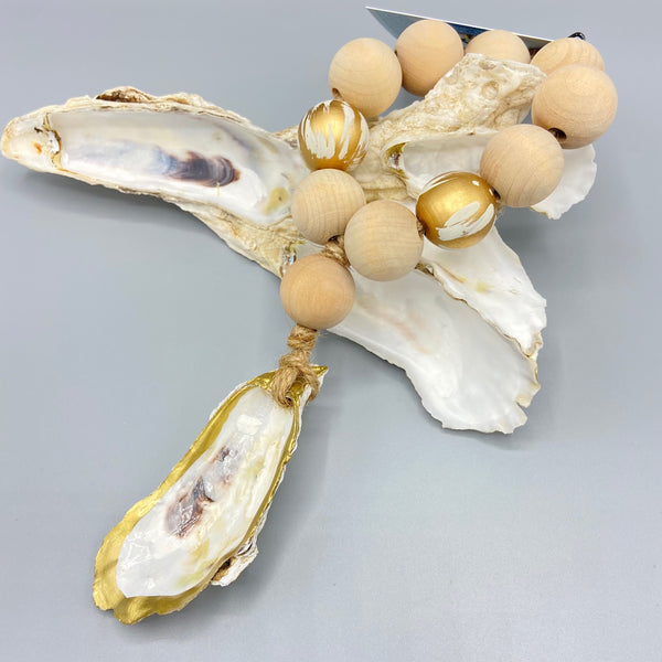 Welcome Beads with Oyster Shell