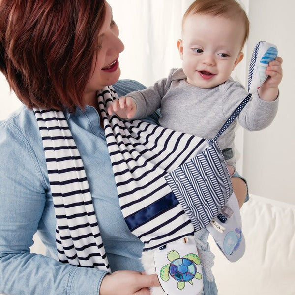 Mommy & Me Activity Scarf Nautical